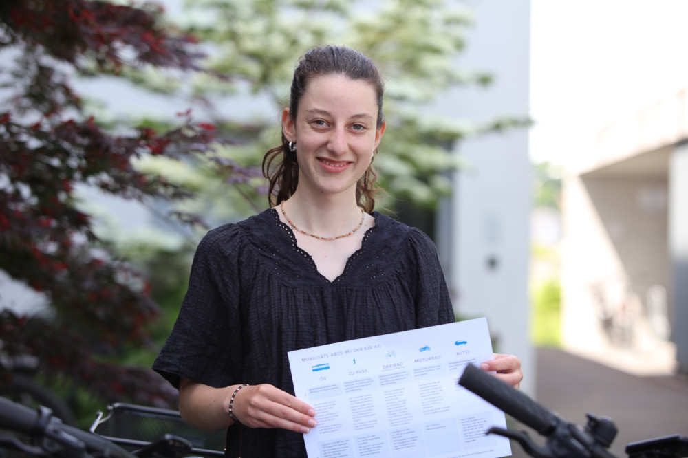 Die BZE AG geht mit Vorbild voran und hat ei  Mobilitätsmanagement mit verschiedenen Angeboten eingeführt.