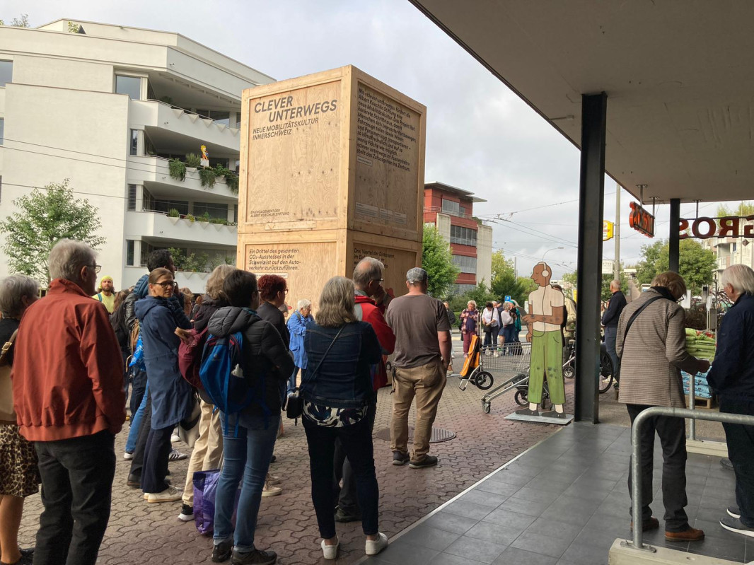 Eröffnung Fussverkehrswoche Würzenbach Luzern